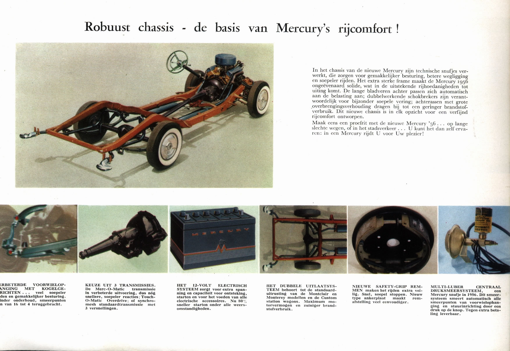 1956 Mercury Brochure Page 8
